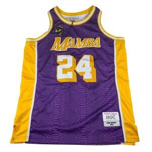 Headgear Classics Kobe Bryant Mamba Jersey 2XL Purple Gold